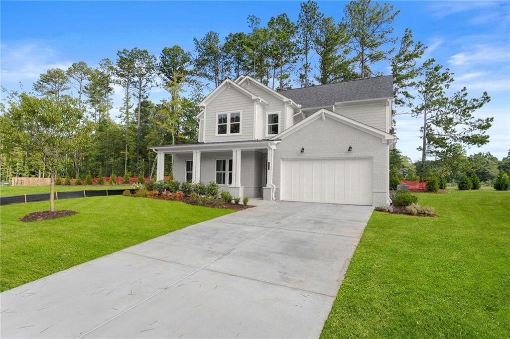 3552 Cedarvale Court Powder Springs, GA 30127 - Photo 2 of 46 a view of outdoor space yard and front view of a house
