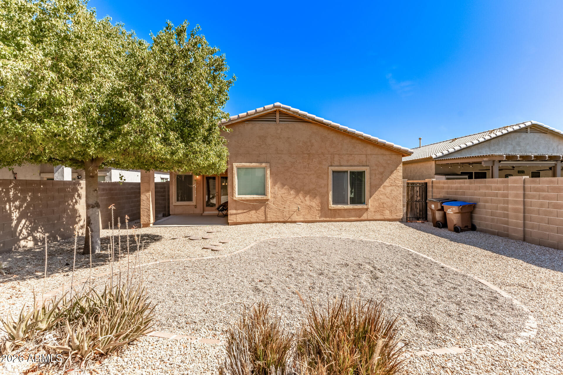 28314 North Crimm Road San Tan Valley, AZ 85143 - Photo 29 of 31 a view of a house with a patio