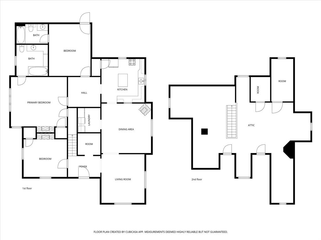 421 Huey Avenue Mount Calm, TX 76673 - Photo 38 of 39 a picture of a floor plan