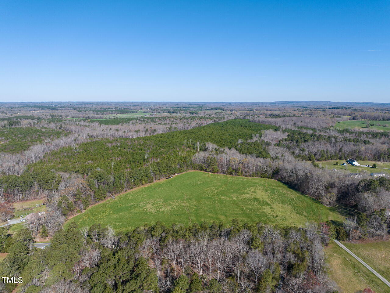 2173 Tom Stevens Road Siler City, NC 27344 - Photo 7 of 21 Facing 21 Acres LOOKING NNW