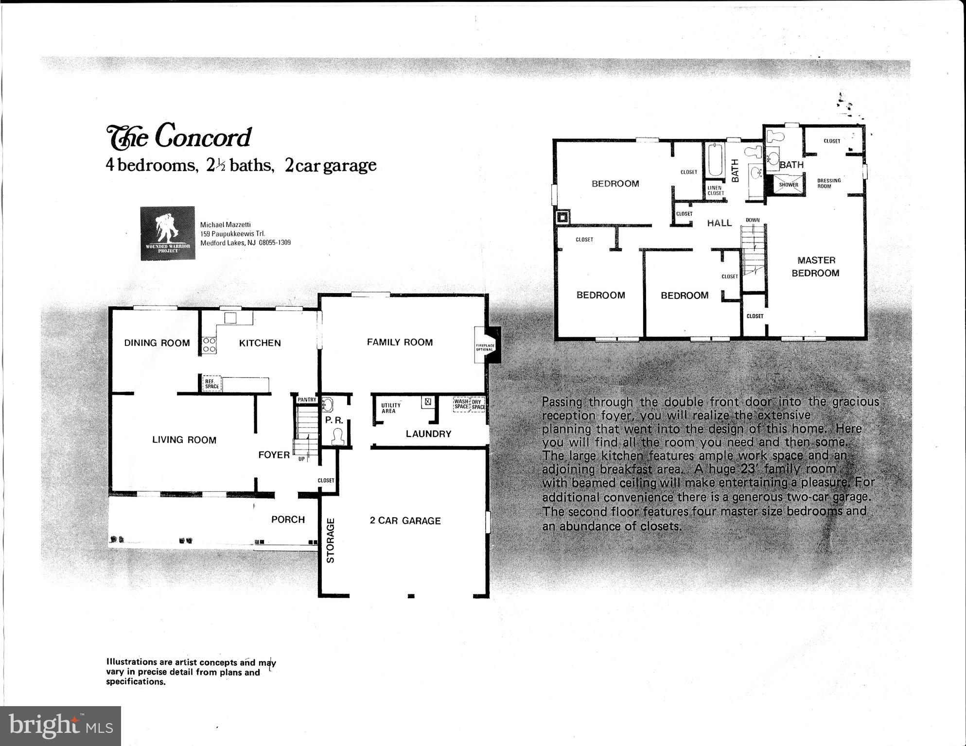7 Utica Road Marlton, NJ 08053 - Photo 34 of 34 Floorplan