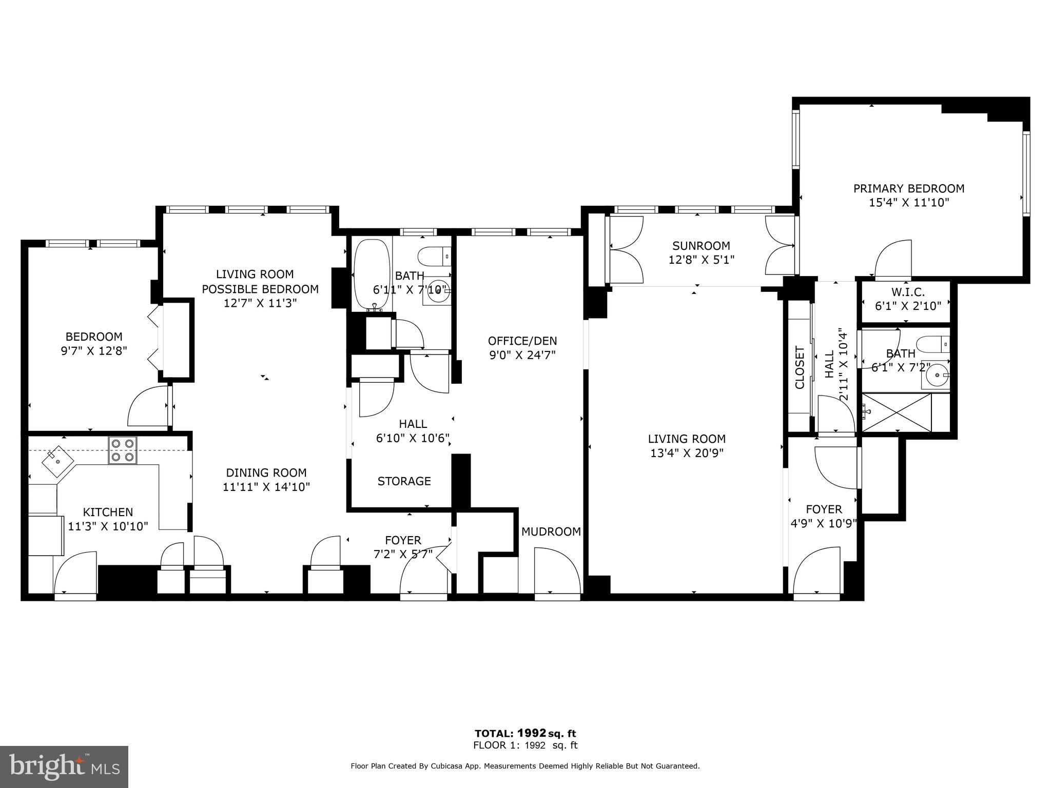 4707 Connecticut Avenue Northwest, Unit 211 & 213 Washington, DC 20008 - Photo 43 of 43 Floor plan
