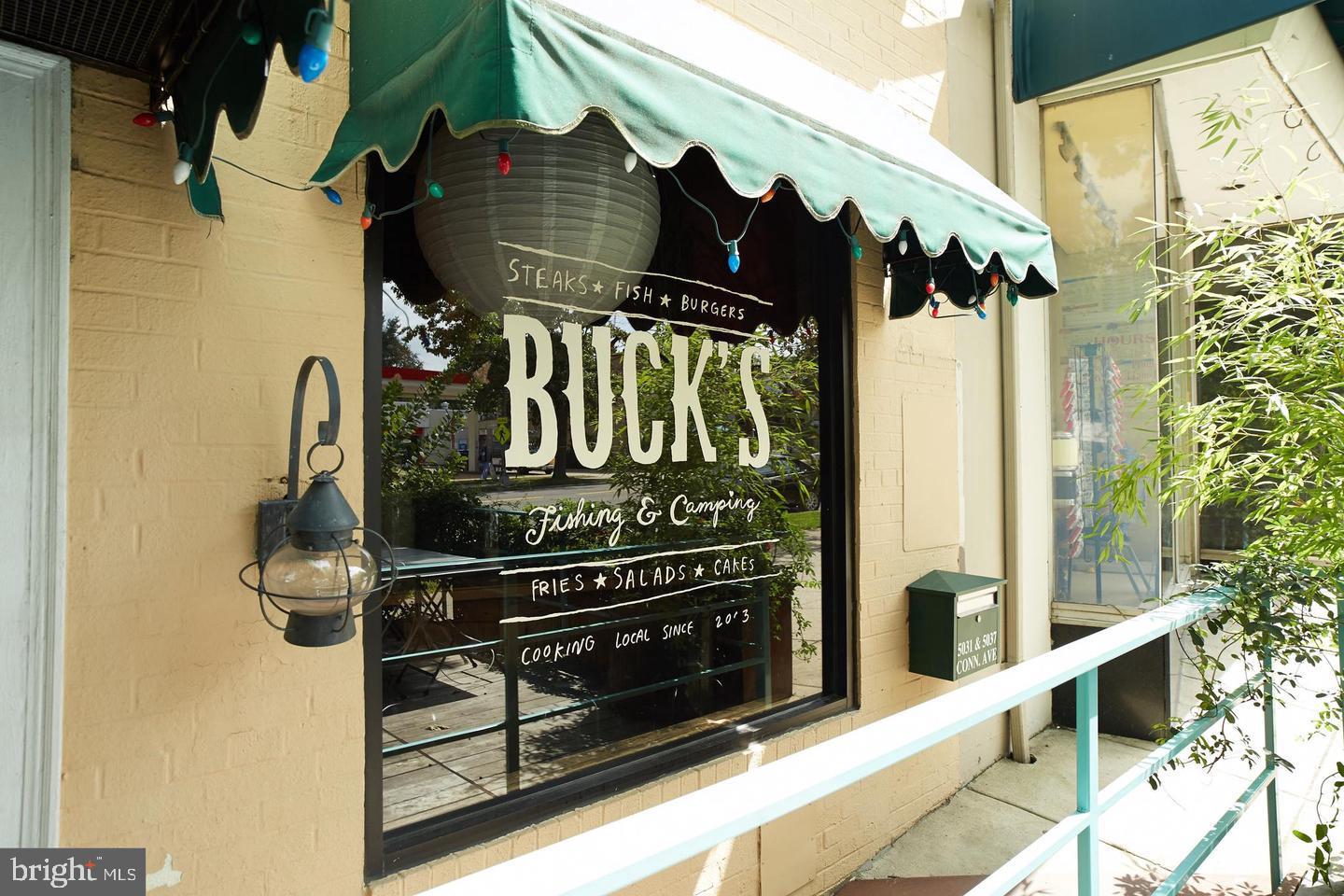 4707 Connecticut Avenue Northwest, Unit 211 & 213 Washington, DC 20008 - Photo 41 of 43 Buck's Restaurant