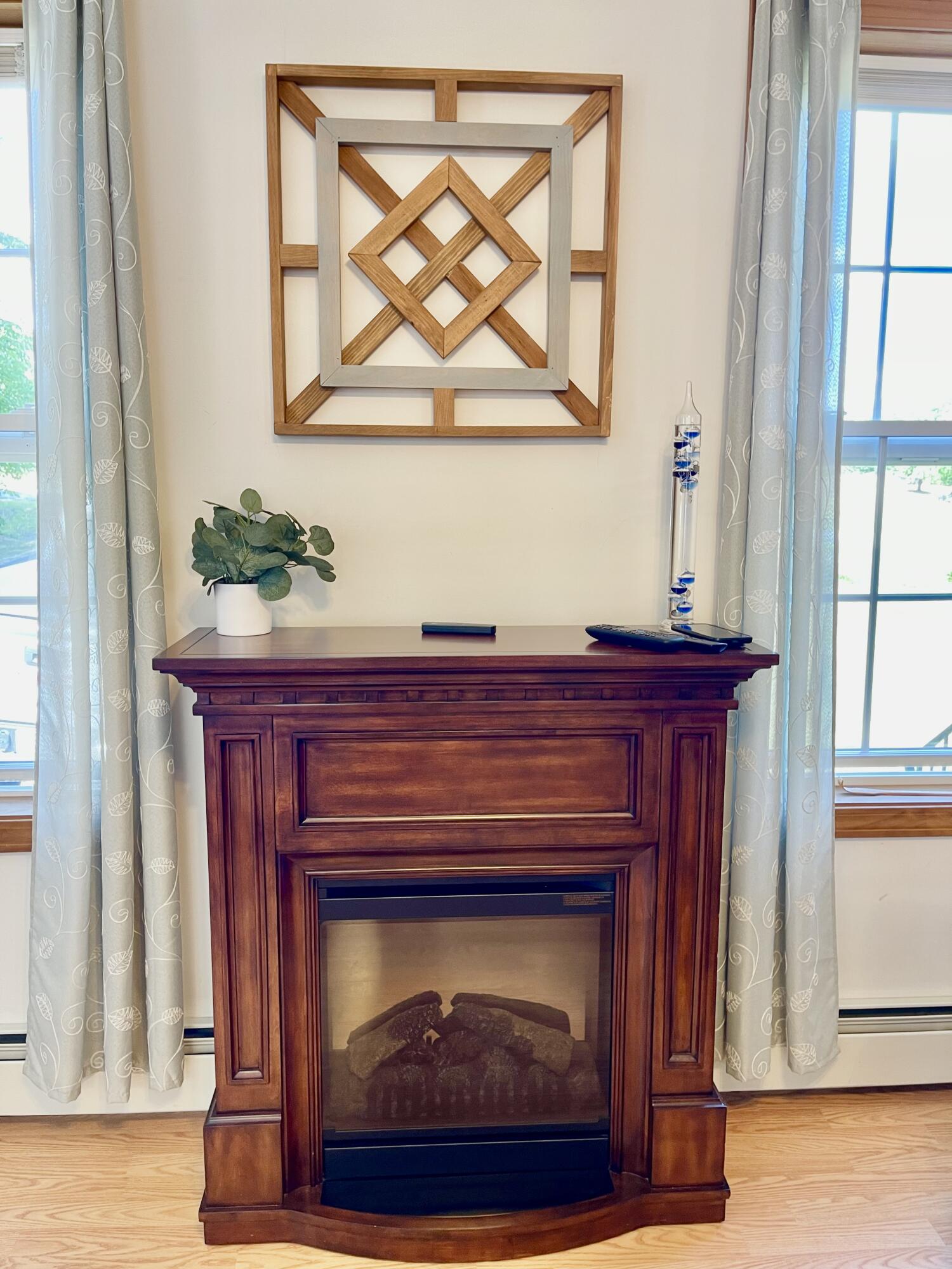 87 New Boston Road Hermon, ME 04401 - Photo 33 of 74 Electric Fireplace Stays in Living Room