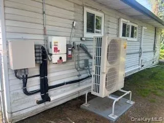 a front view of a house with entryway