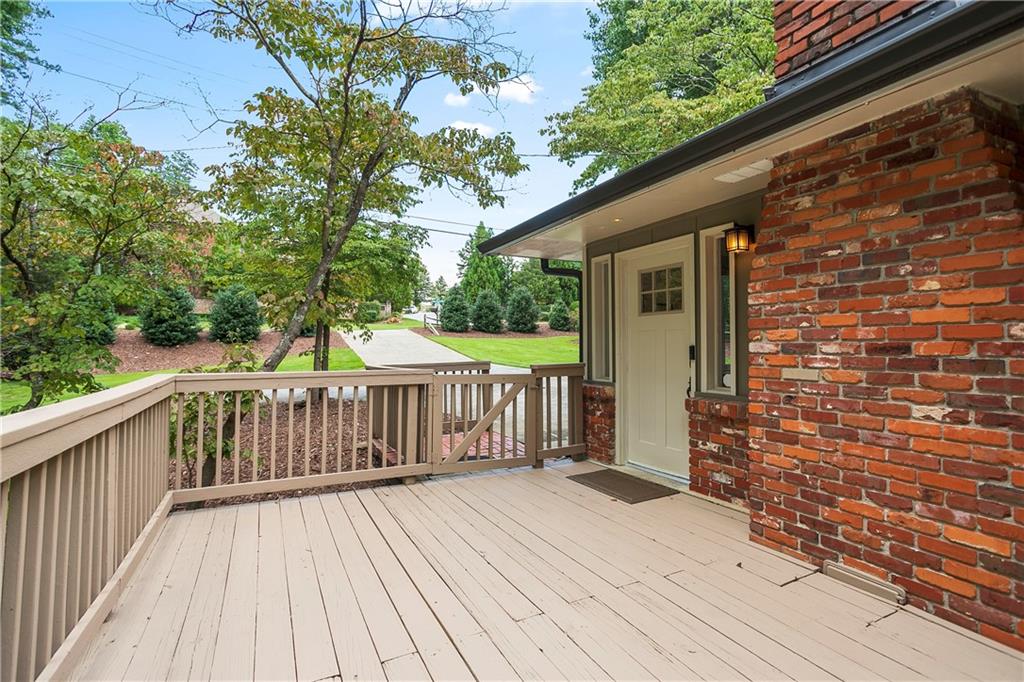 4000 Lower Roswell Road Marietta, GA 30068 - Photo 22 of 25 a view of a wooden deck