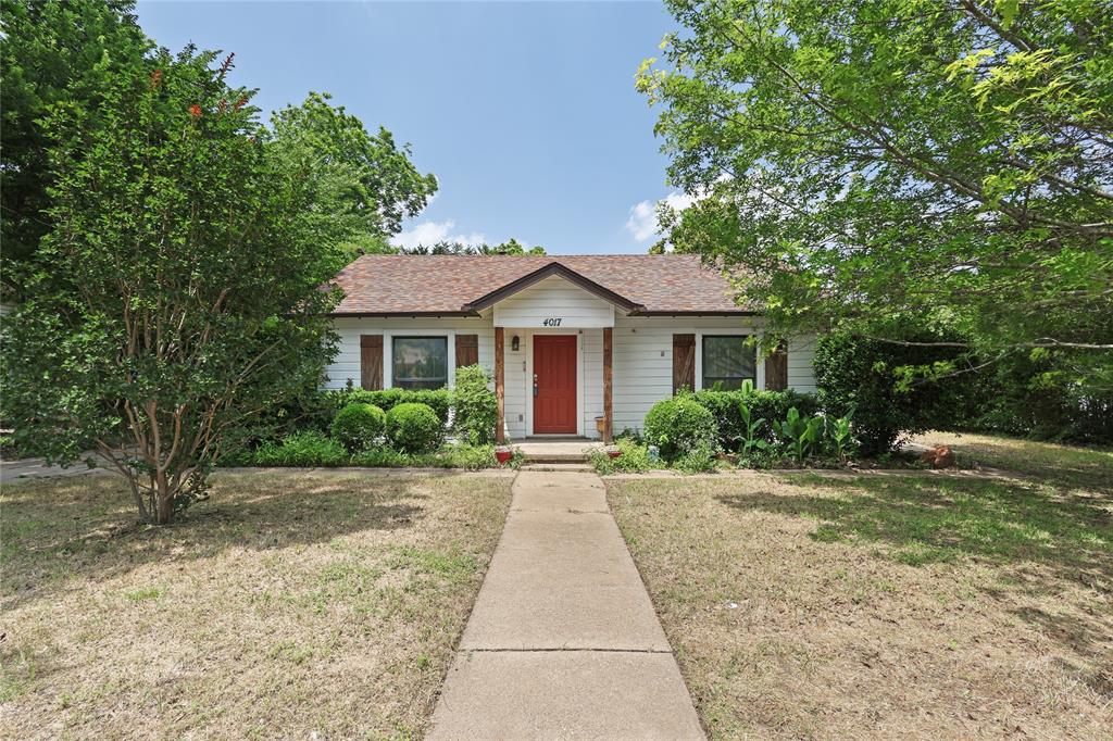 4017 McComas Road Haltom City, TX 76117 - Photo 1 of 1 a front view of a house with yard