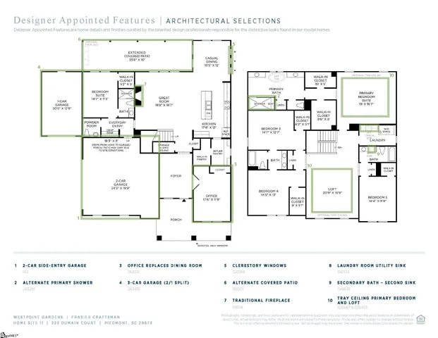 $734,000 | 223 Dumain Court, Unit HOMESITE 11, Piedmont, SC 29673