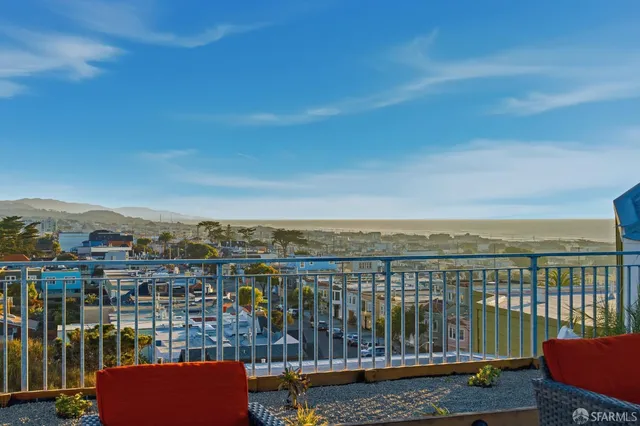 a view of a city from a window