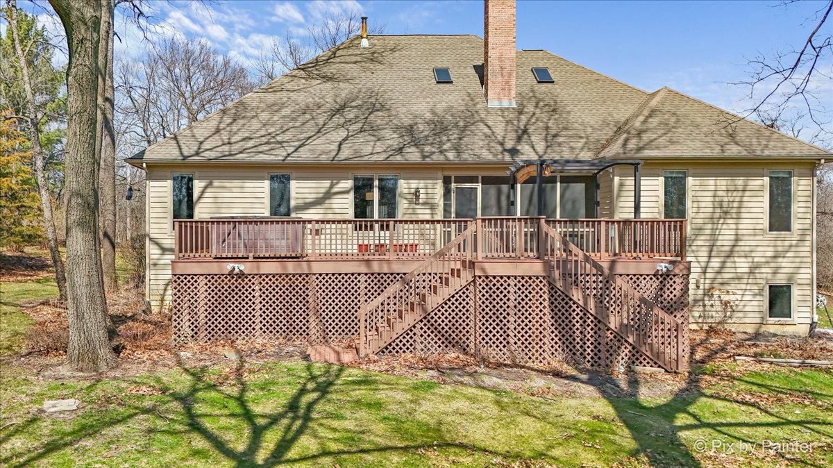 28935 Fox Street Cary, IL 60013 - Photo 44 of 50 a view of a house with a iron gate
