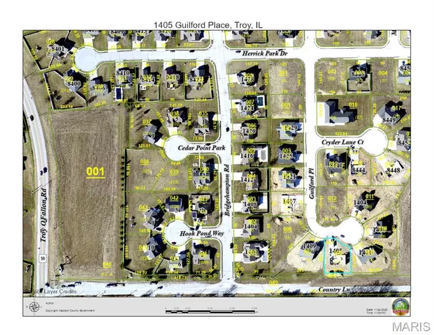 $489,130 | 1405 Guilford Place, Troy, IL 62294