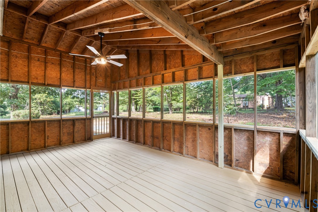 1531 Pughs Store Road Afton, VA 22920 - Photo 31 of 40 a view of a balcony with wooden floor