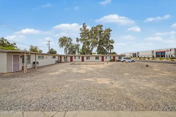 a view of houses with outdoor space