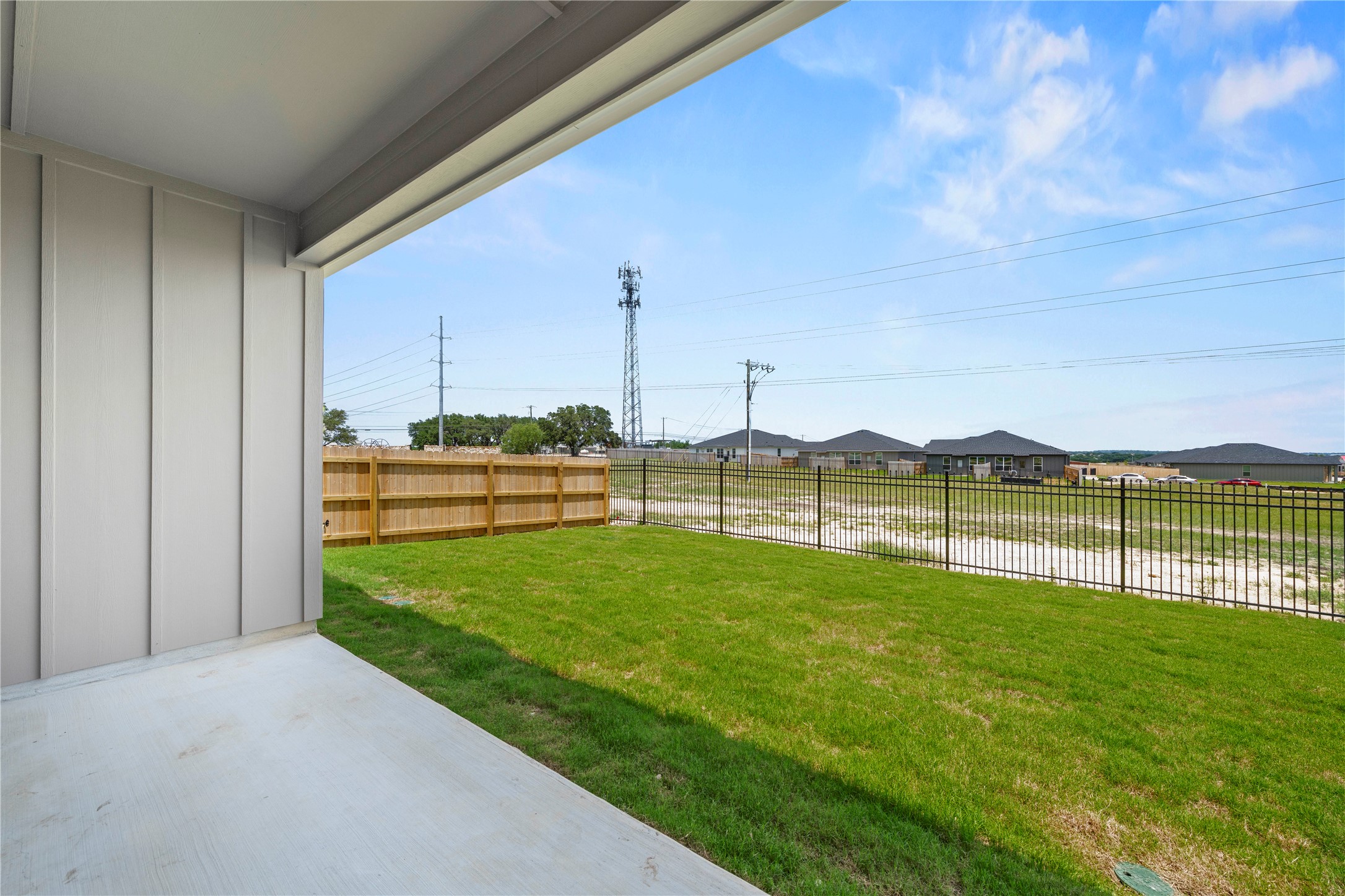 540 Gus Loop Georgetown, TX 78626 - Photo 35 of 36 Please Note: These exterior photos are not of the actual home but are of a completed one with a similar floor plan. Finishes, features, and layouts may vary.