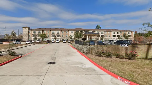 a view of a terrace with sitting area
