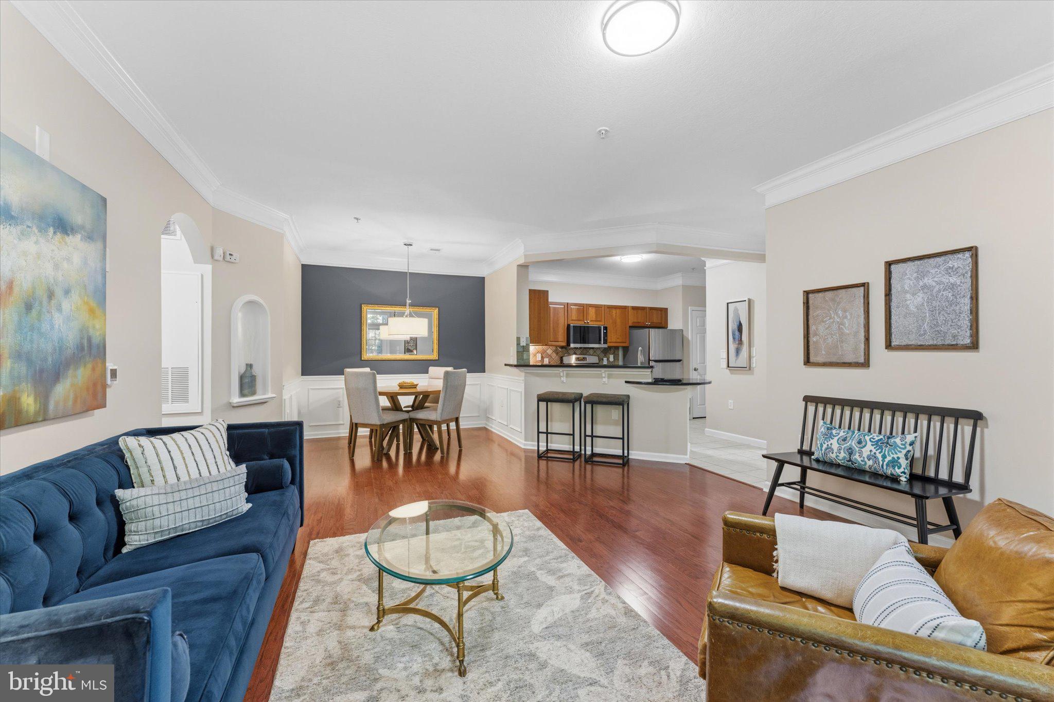 503 Sunset View Terrace Southeast, Unit 101 Leesburg, VA 20175 - Photo 12 of 39 Chic living space with modern flair.