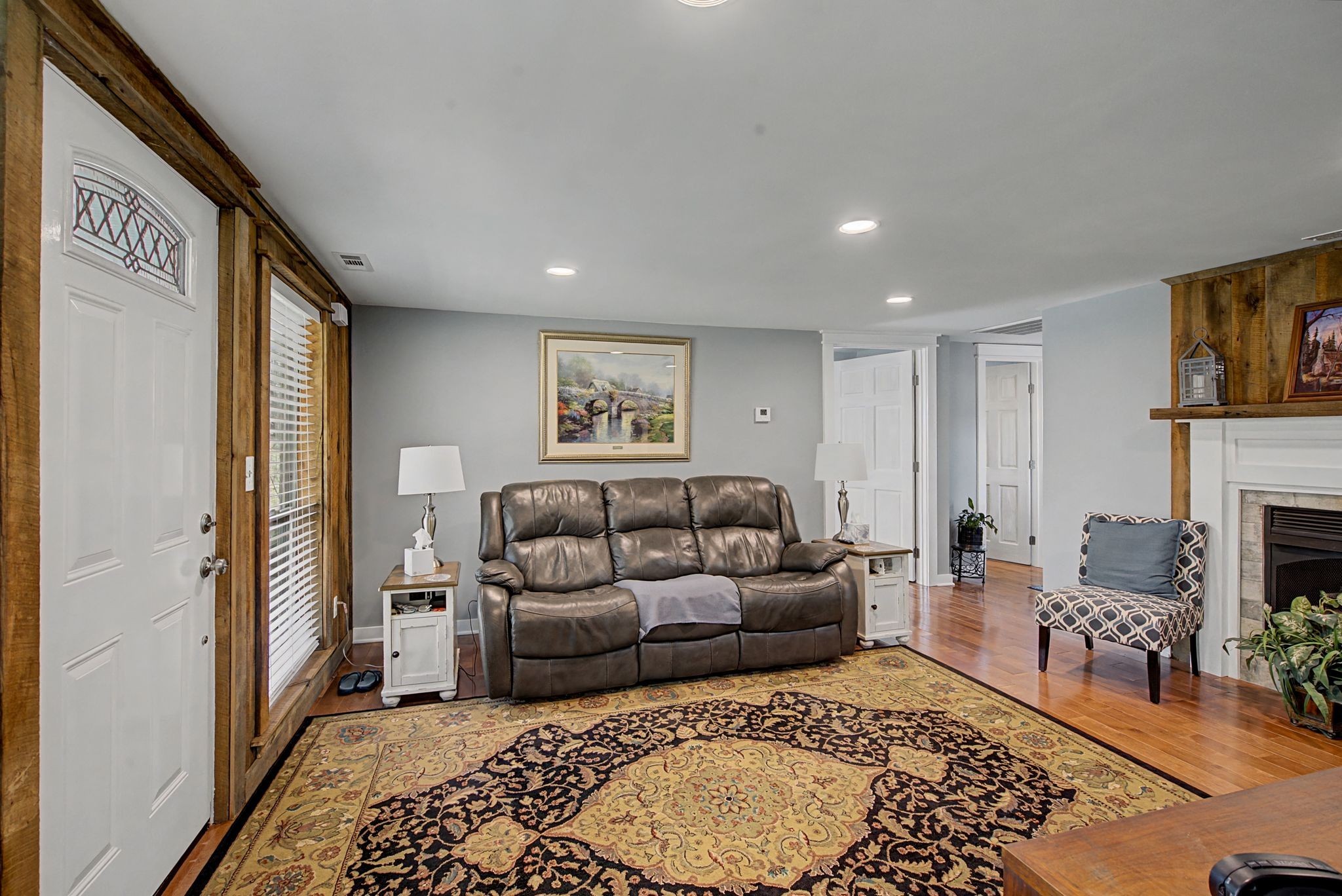 77 Warren Hollow Road Five Points, TN 38457 - Photo 7 of 45 a living room with furniture and a rug