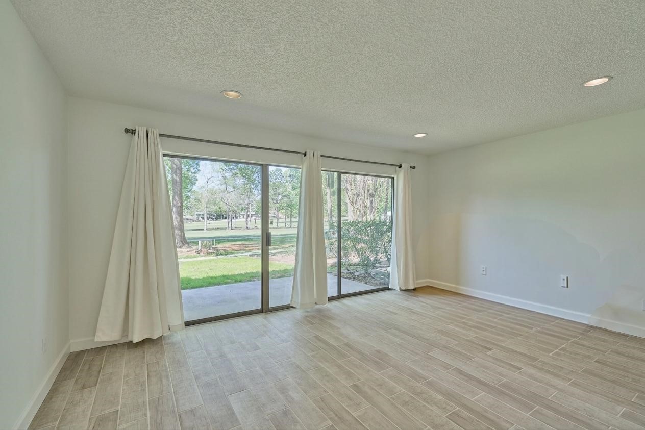 12900 Walden Road, Unit 601F Montgomery, TX 77356 - Photo 2 of 28 This condo has been remodeled from head to toe. Stunning Brand new wood look tile floors through-out the entire condo, new paint, all new cabinets, new can lights, new faucets, fixtures, sockets, GFCI's & even light switches.