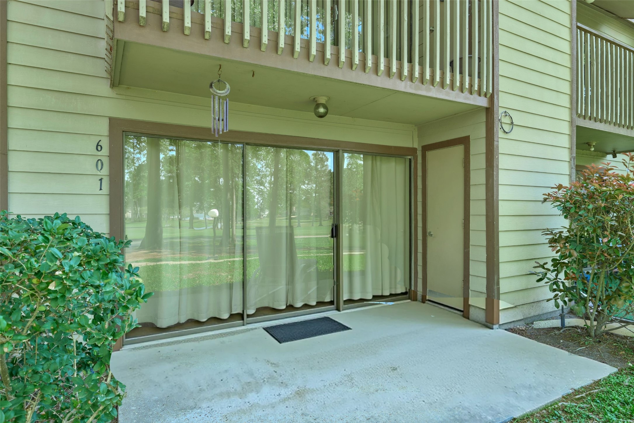 12900 Walden Road, Unit 601F Montgomery, TX 77356 - Photo 24 of 28 Back patio overlooks the golf course. Serene views