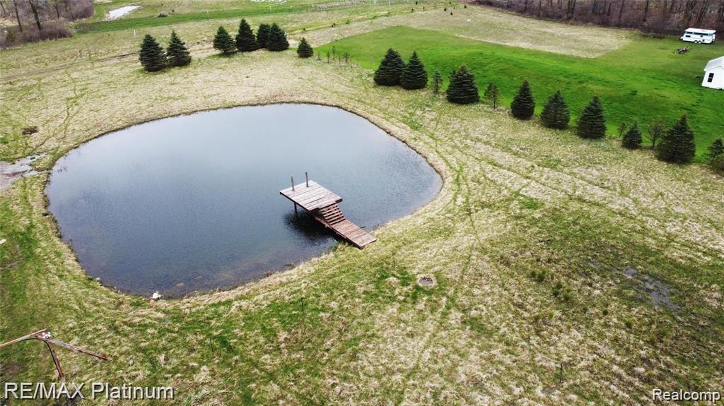 4757 East Haslett Road Perry, MI 48872 - Photo 18 of 20 Pond with Dock