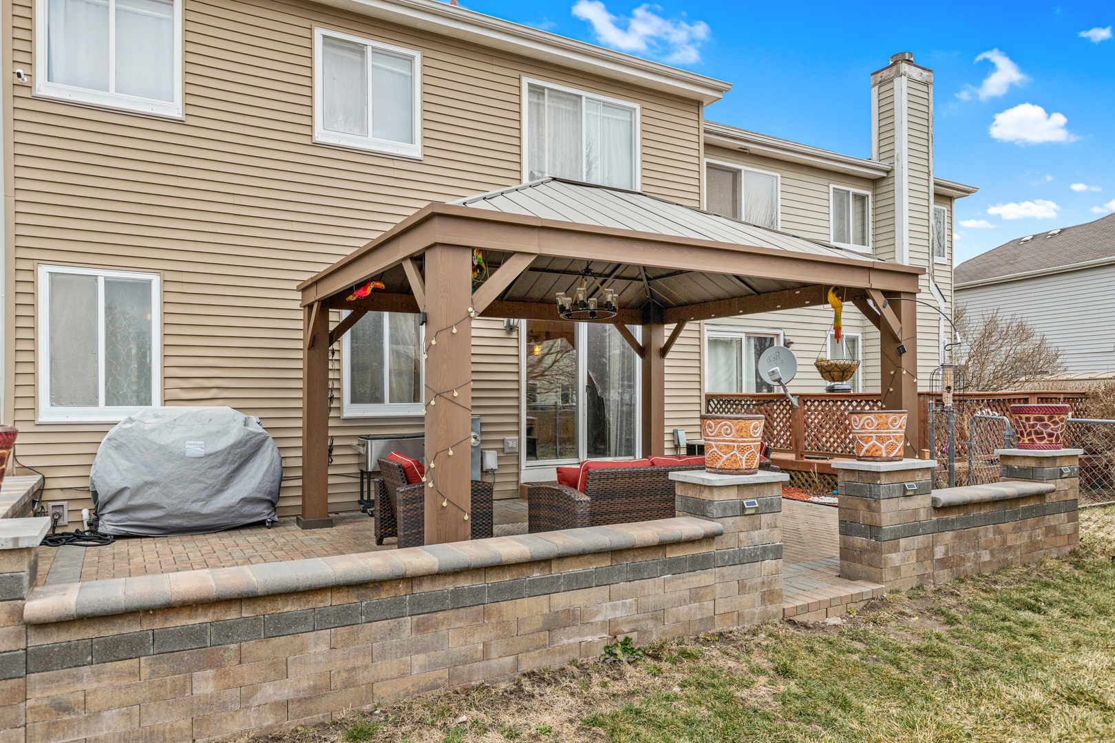 1467 Exeter Lane South Elgin, IL 60177 - Photo 21 of 29 a view of a house with a patio