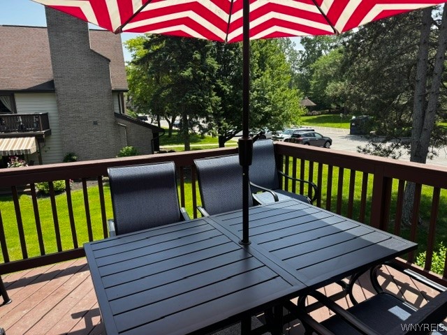 5295 Chestnut Ridge Road, Unit H Orchard Park, NY 14127 - Photo 23 of 25 Deck