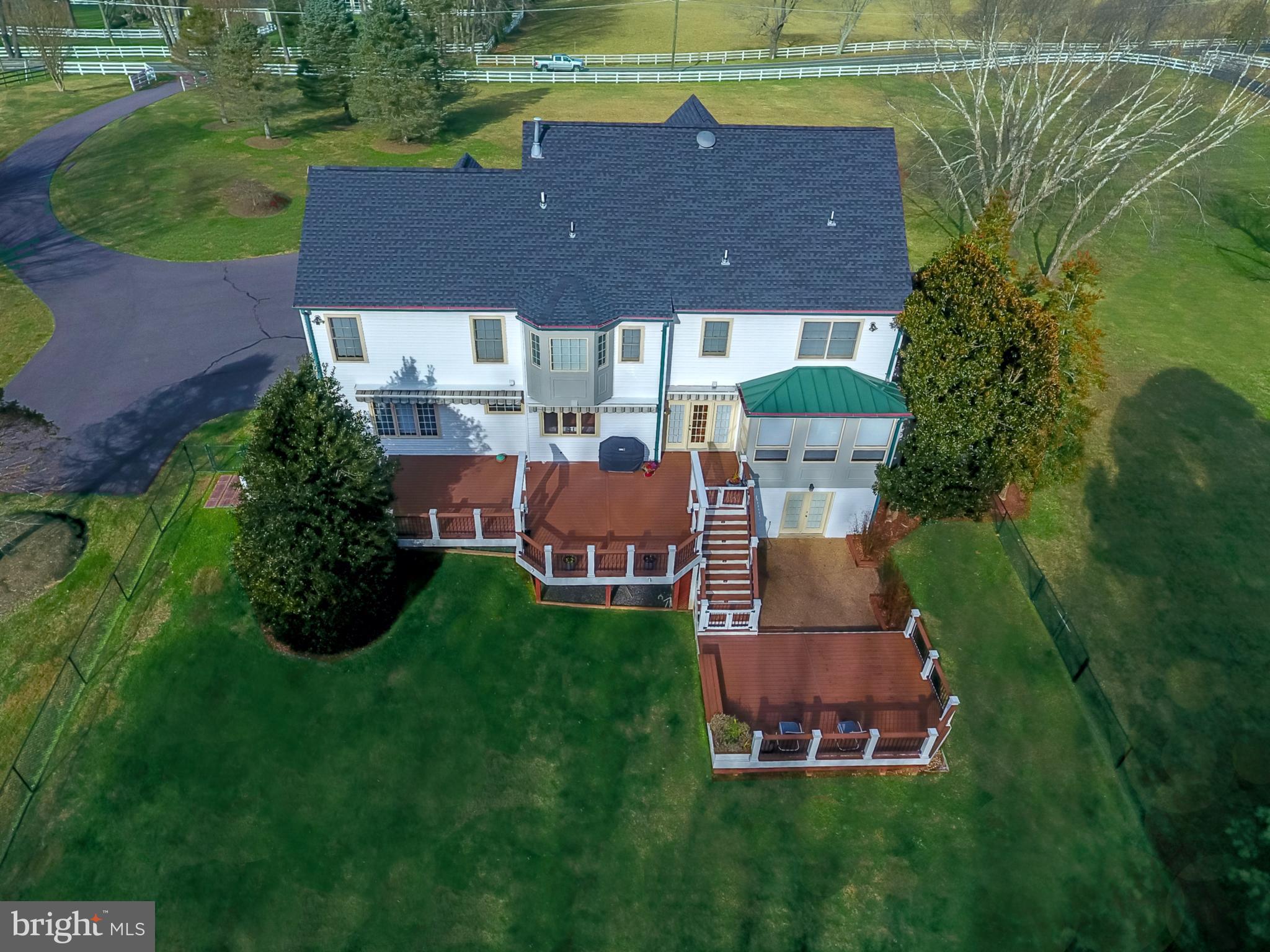 11801 Chapel Road Clifton, VA 20124 - Photo 57 of 57 Exterior Rear Aerial View