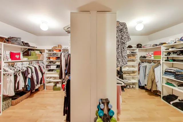 a view of storage and utility room