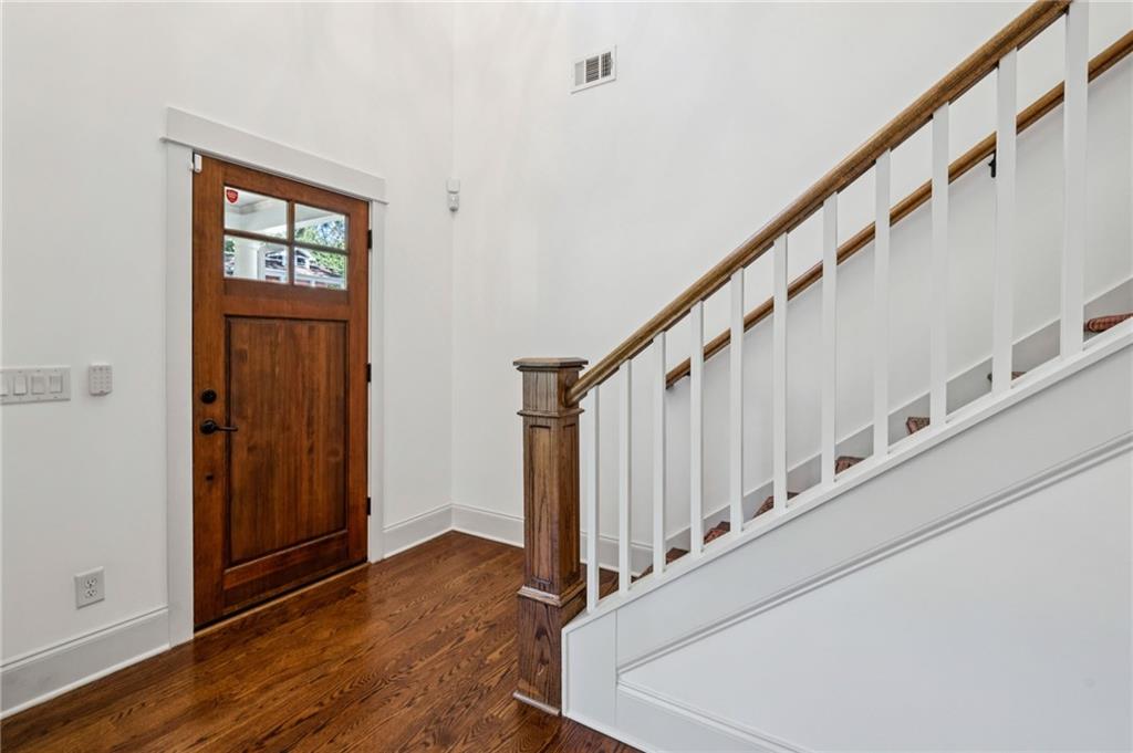 213 Ohm Avenue Avondale Estates, GA 30002 - Photo 4 of 43 a view of entryway with wooden floor