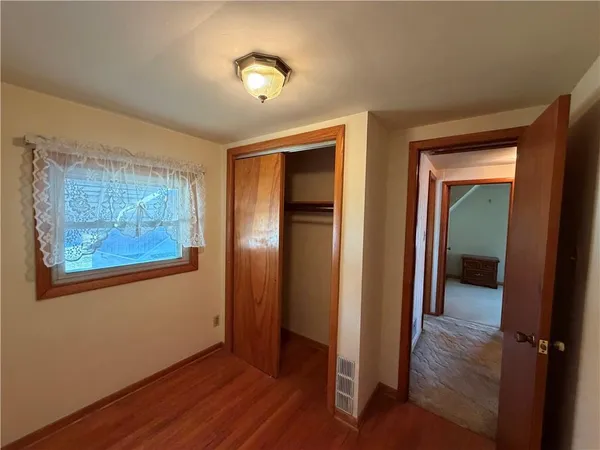 wooden floor in an empty room