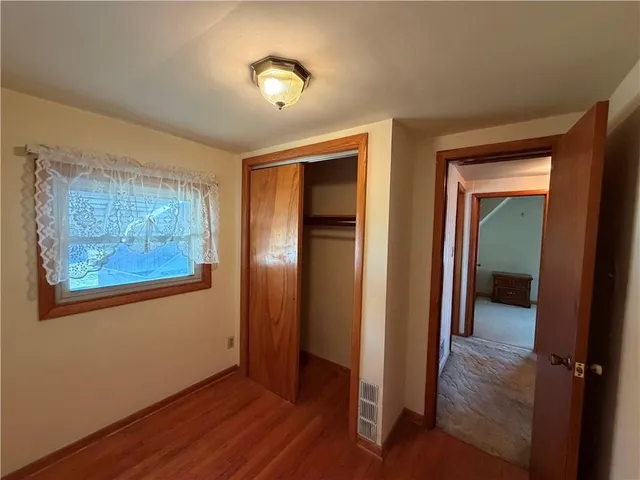 wooden floor in an empty room