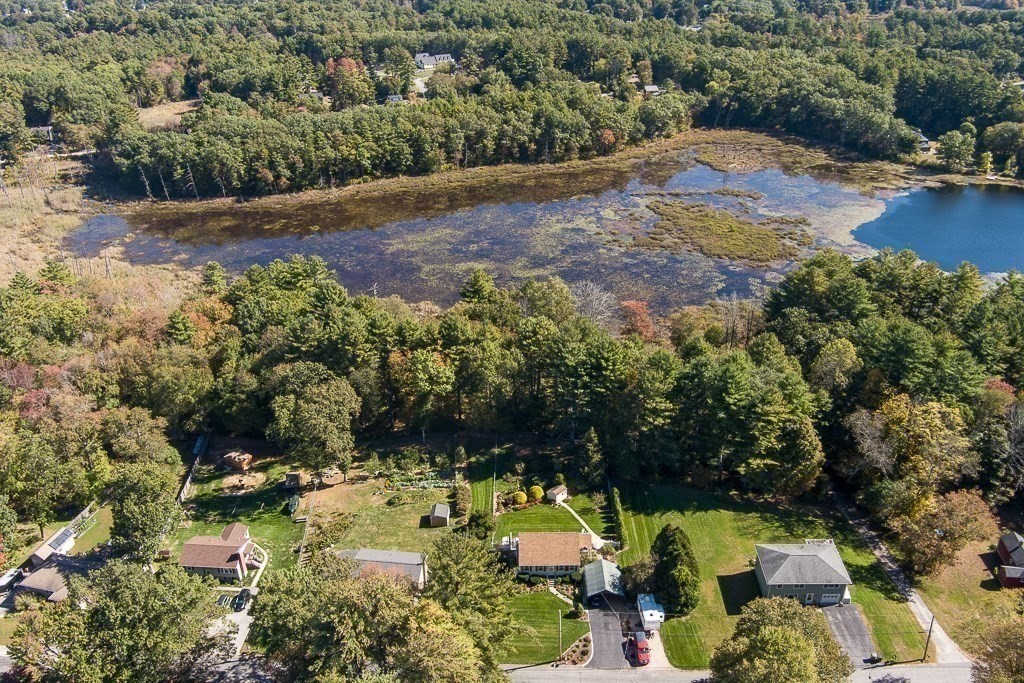 62 Larned Road Oxford, MA 01540 - Photo 37 of 42 an aerial view of a house with a yard