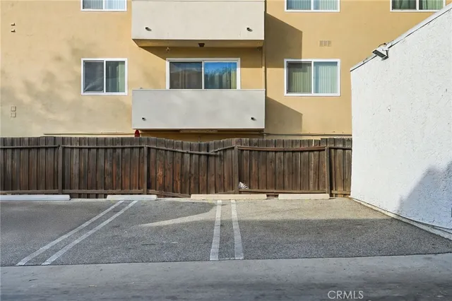 a backyard of a house