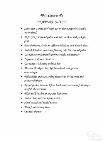 $815,000 | 4049 Curlew Drive, Pensacola, FL 32514