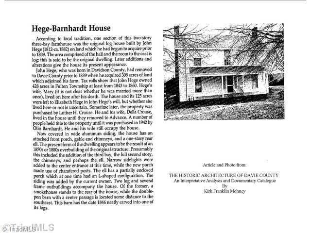 388 Todd Road Advance, NC 27006 - Photo 11 of 11 Other. Article