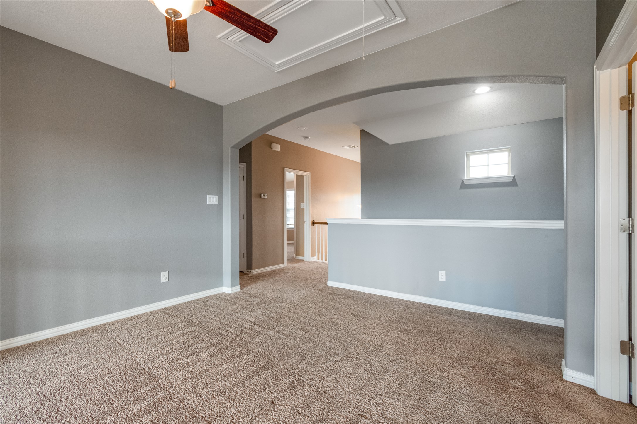 3413 Grail Hollows Road Pflugerville, TX 78660 - Photo 25 of 36 an empty room with closet and windows