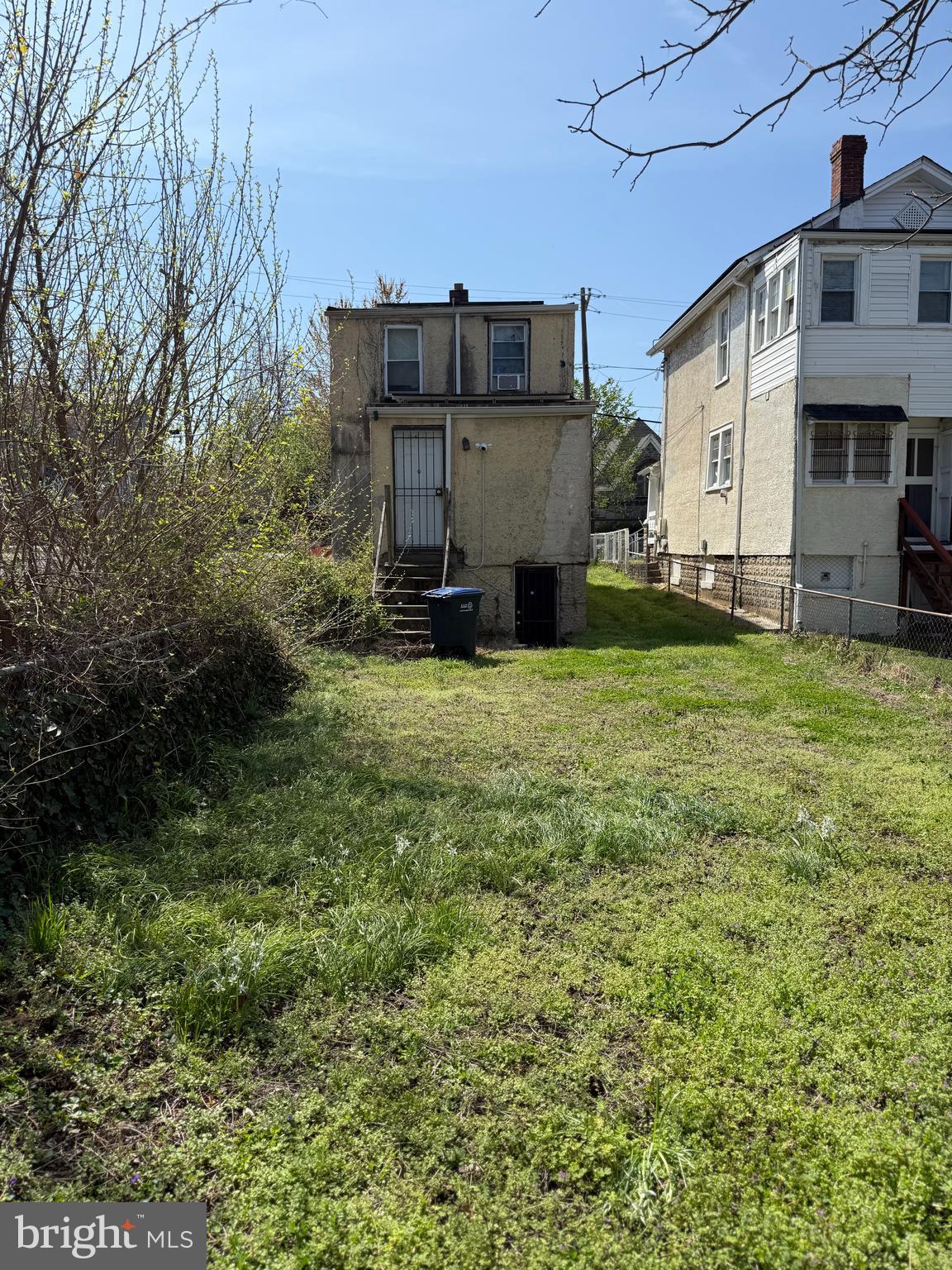 1312 V Street Southeast Washington, DC 20020 - Photo 4 of 5 a view of a back yard of the house