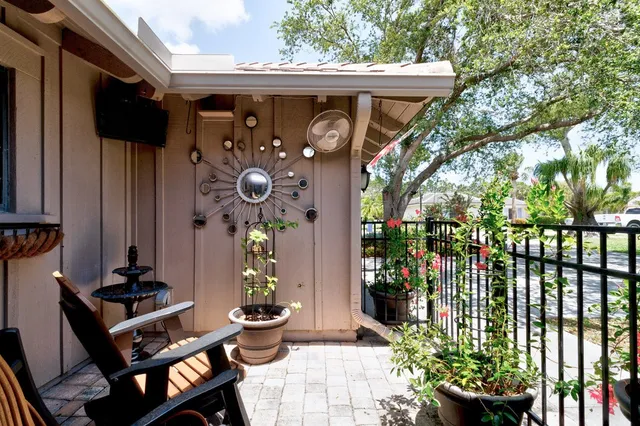 a front view of a house with a porch