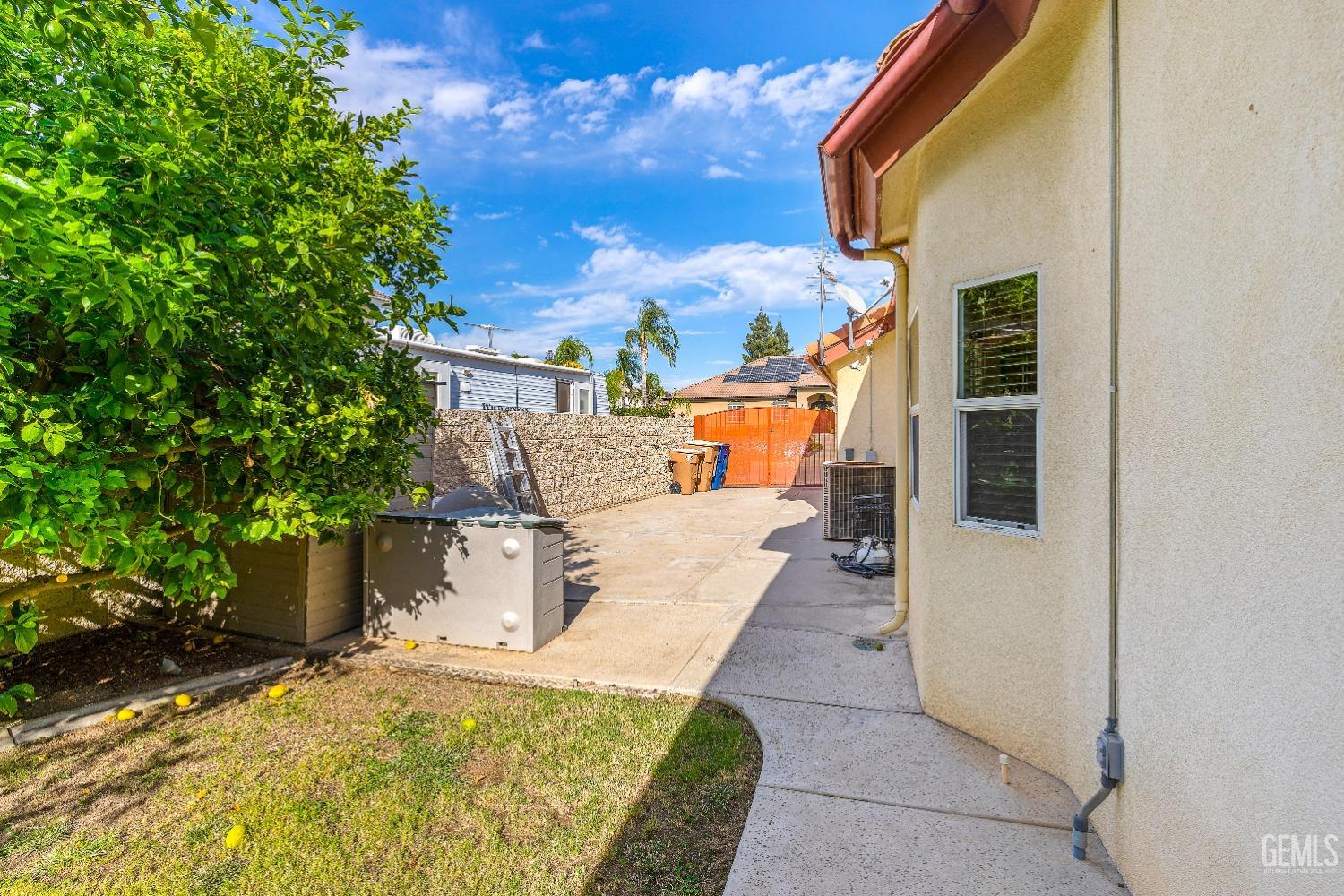 Undisclosed Address Bakersfield, CA 93306 - Photo 37 of 41 a view of a patio in backyard