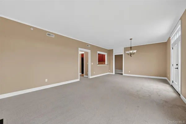 a view of empty room