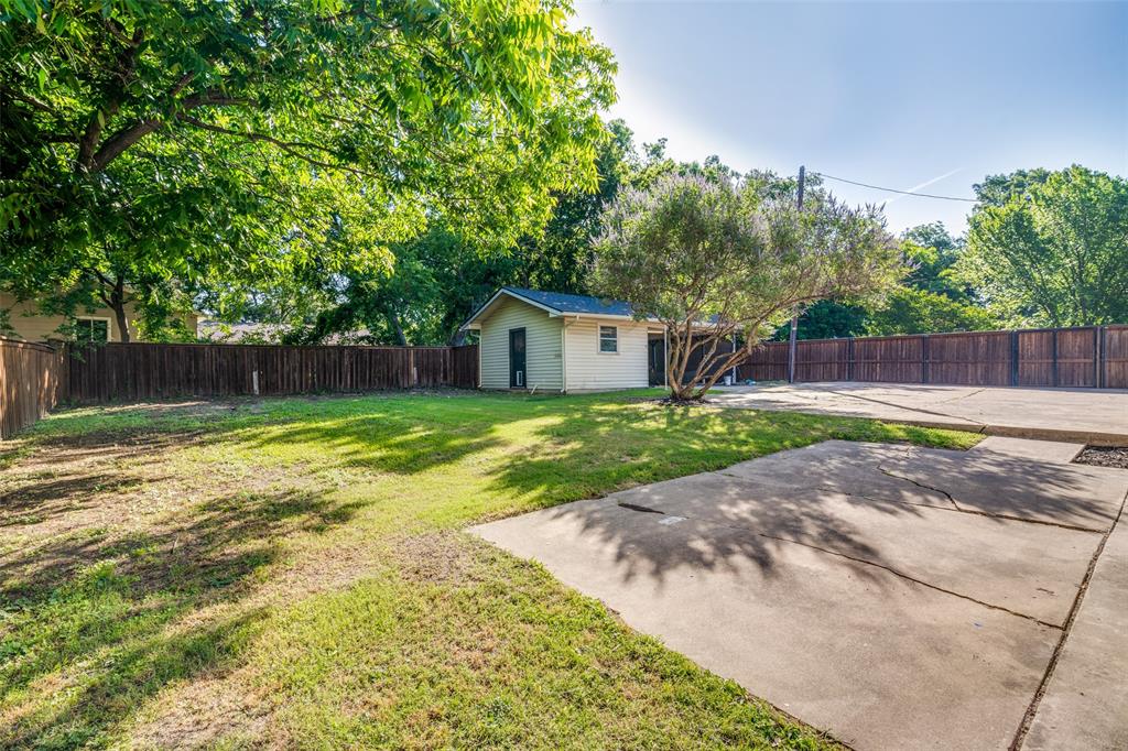 110 Weaver Street Forney, TX 75126 - Photo 22 of 25 View of workshop from back patio