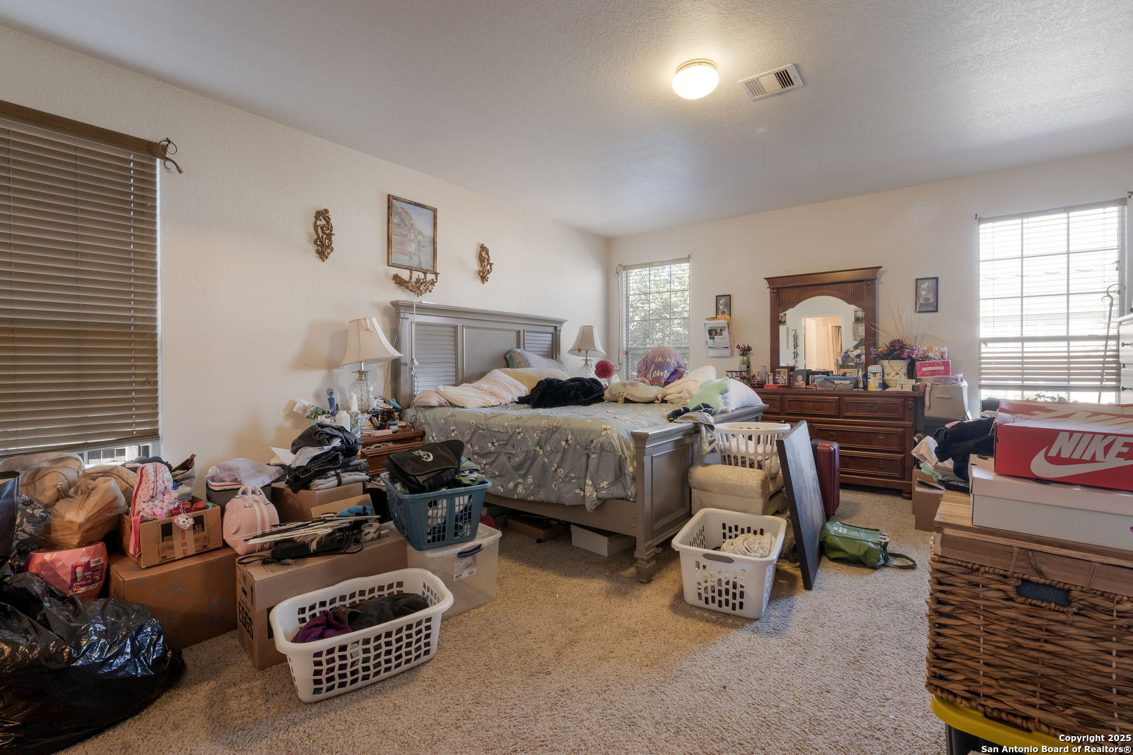 144 Springtree Bluff Cibolo, TX 78108 - Photo 17 of 37 a bedroom with furniture and a window