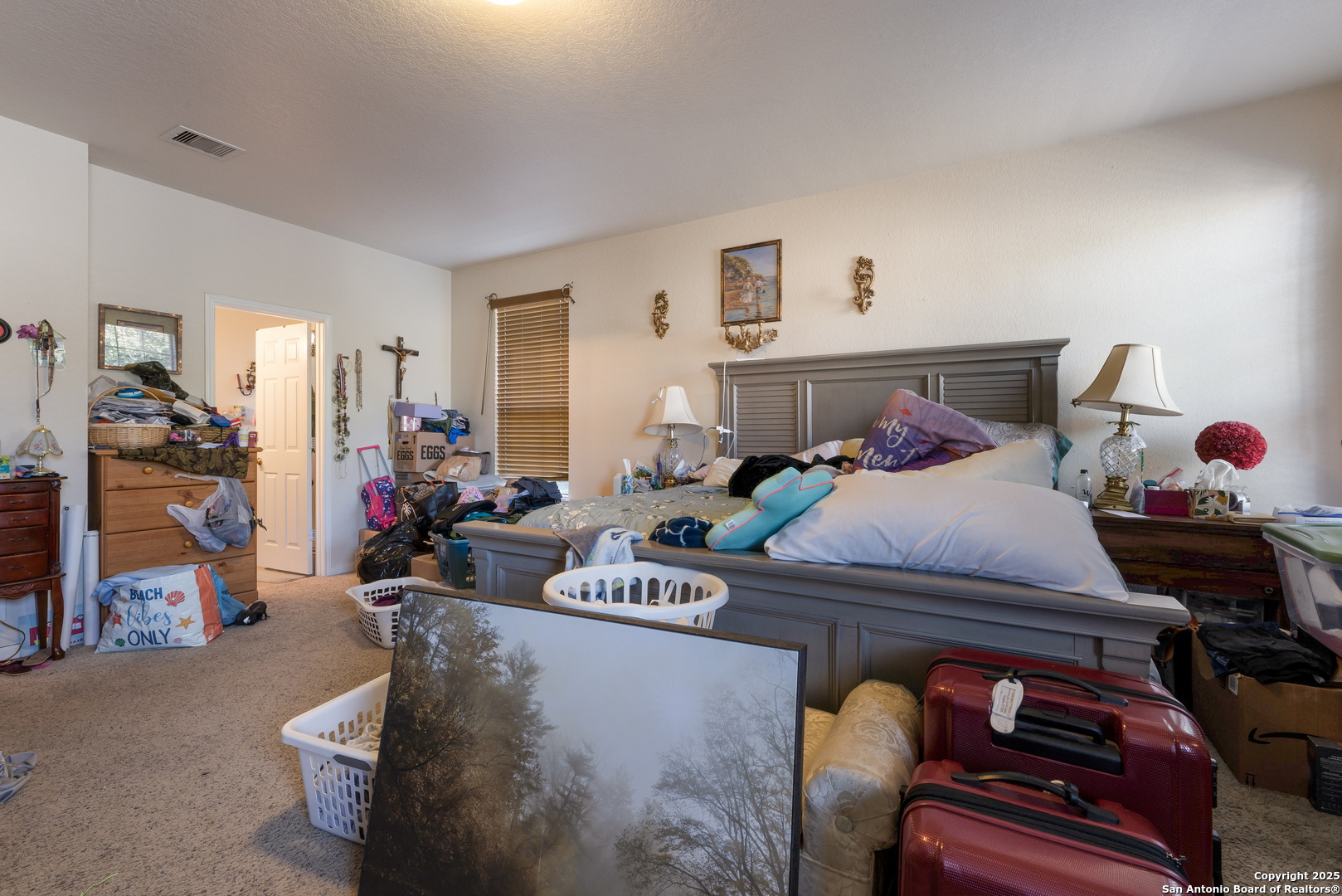 144 Springtree Bluff Cibolo, TX 78108 - Photo 18 of 37 a bed room with bed and a window