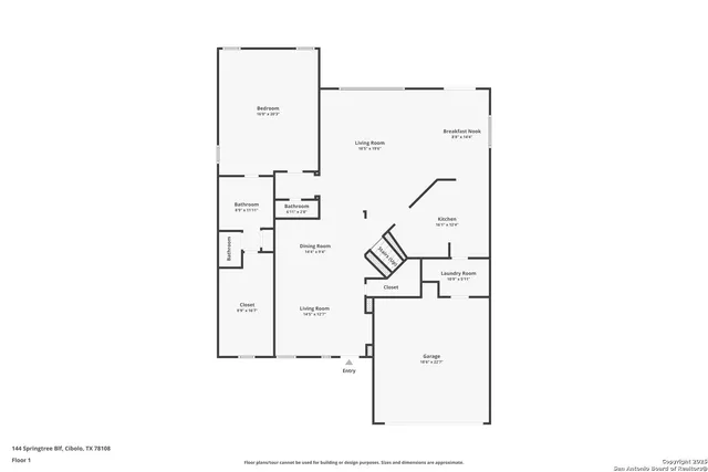 a picture of a floor plan