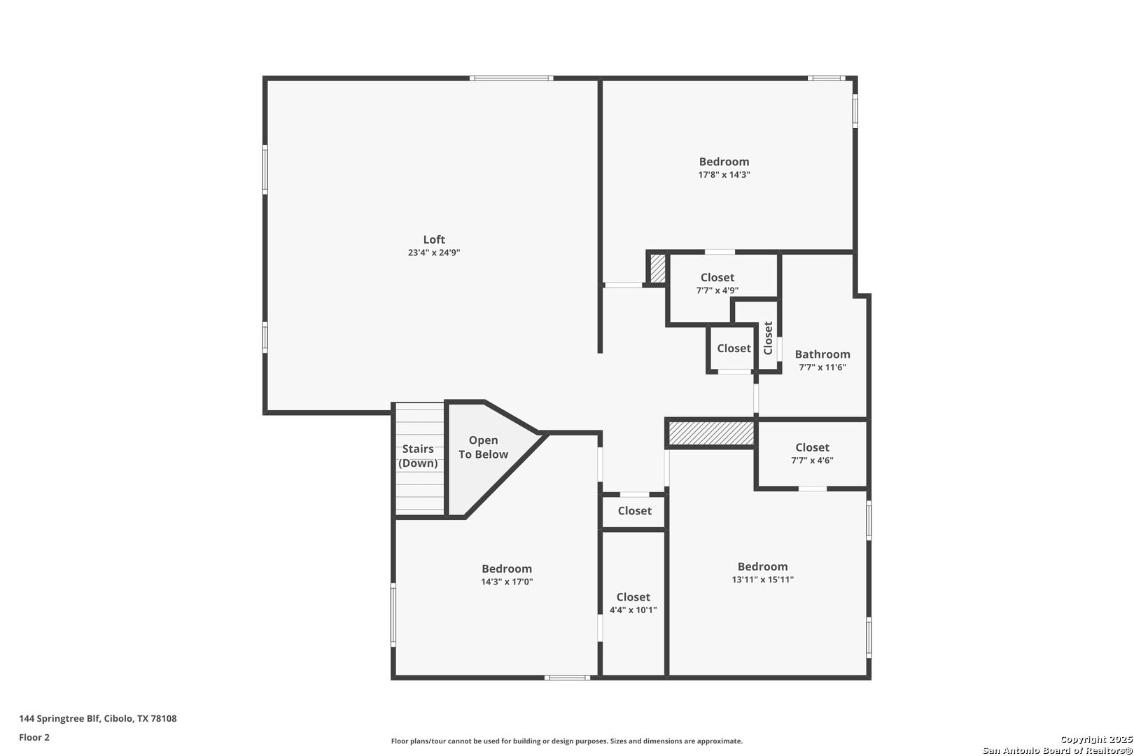 144 Springtree Bluff Cibolo, TX 78108 - Photo 37 of 37 a picture of a floor plan