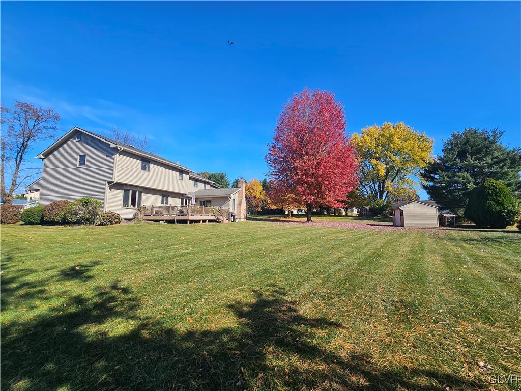 227 Ridgewood Road Easton, PA 18045 - Photo 3 of 49 a front view of house with yard and trees