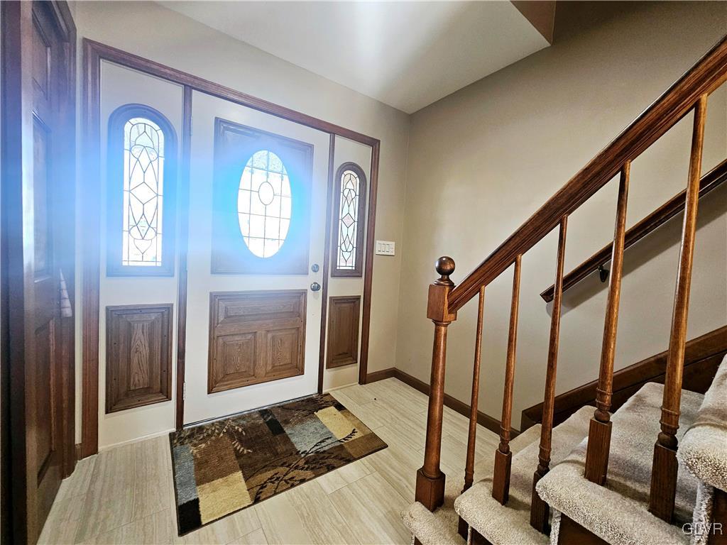227 Ridgewood Road Easton, PA 18045 - Photo 6 of 49 a view of an entryway with wooden floor