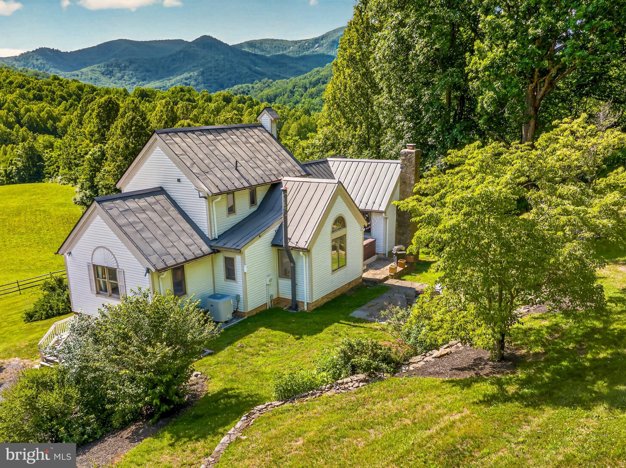 4028 South F T Valley Road Etlan, VA 22719 - Photo 9 of 101 a aerial view of a house with a yard