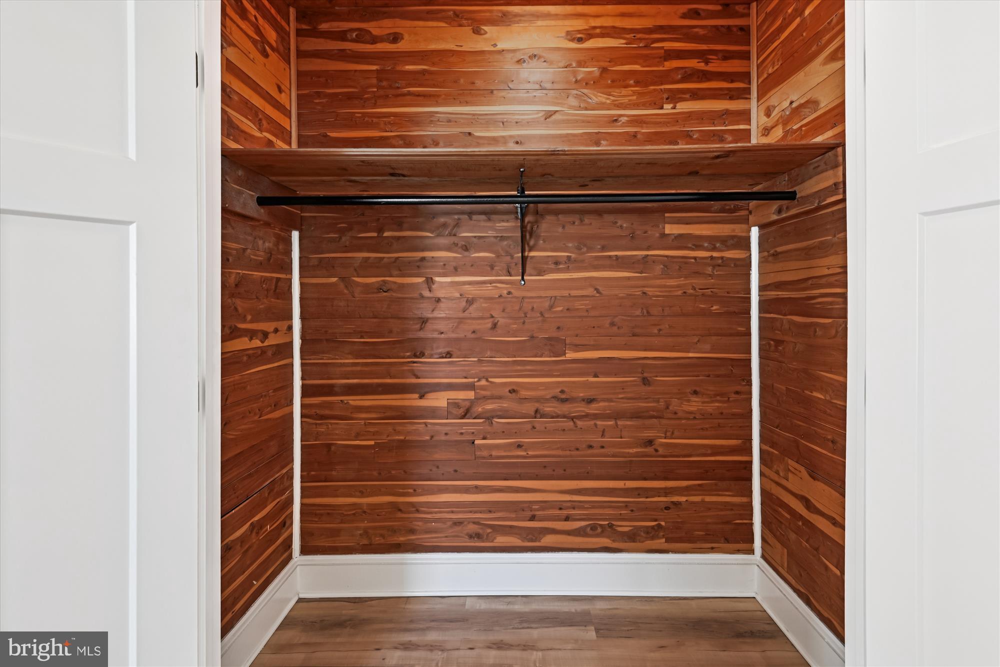 233 Farragut Road Annapolis, MD 21401 - Photo 15 of 38 Warm wooden closet with ample storage space.