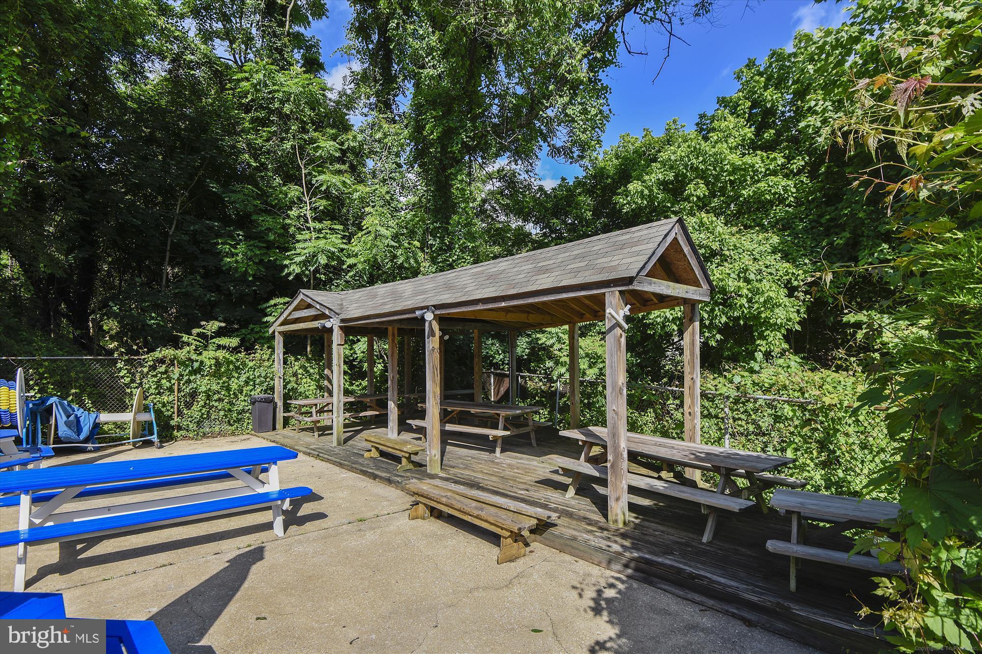 233 Farragut Road Annapolis, MD 21401 - Photo 30 of 38 Serene outdoor gathering space in nature.